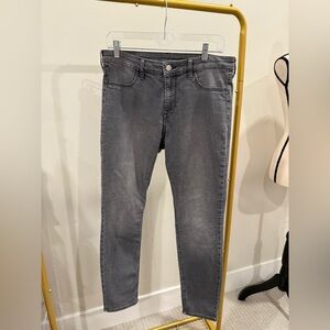 &DENIM Women's Gray Washed Skinny Jeans Size 10